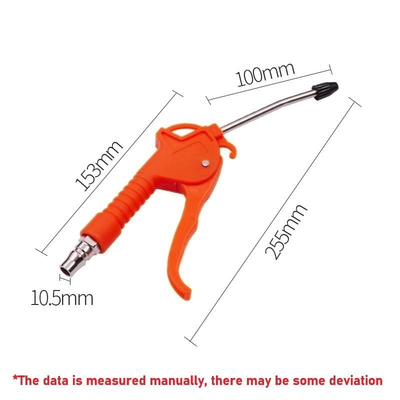 Ergonomic Air Blow Gun High Pressure Dust Cleaner Handheld Pneumatic Tool for Household Workshop Car Use
