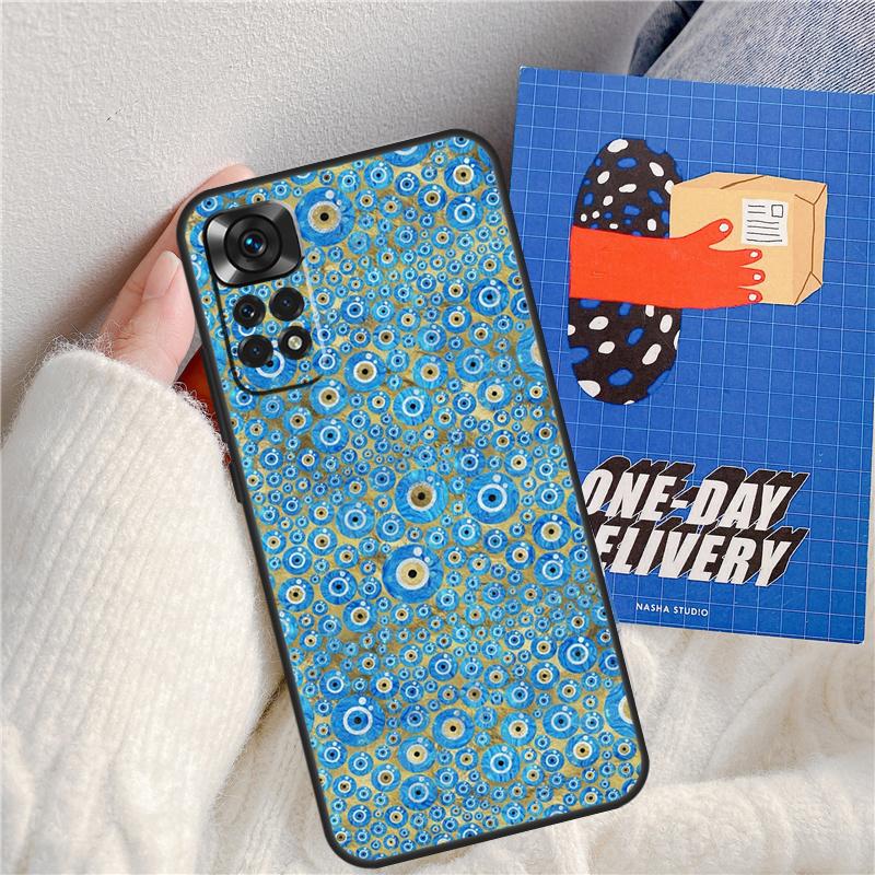 Evil Eye Funda For Xiaomi Redmi Note 14 Pro 13 9 10 11 12 9S 10S 11S 12S Redmi 13C 10C 12C 14C Case