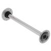 27.5in Table Pedestal Kit Fixed Height Desk Legs with Surface Mount Base Universal for RV Yacht