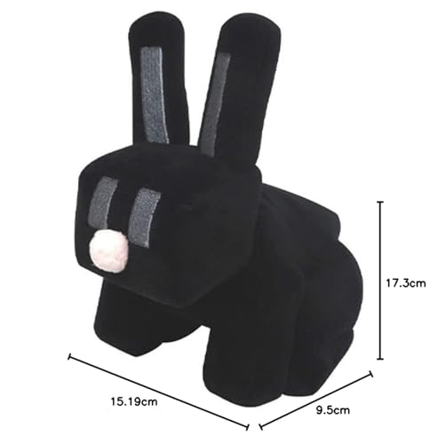 K-Company Minecraft Collection Plush Rabbit MCT-CNG2-UB Black