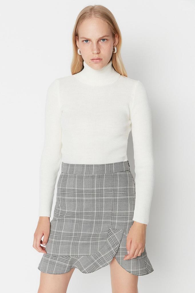 Women's Fashionable Stylish Sweater Black-Multicolor Double Pack Knitwear Sweater