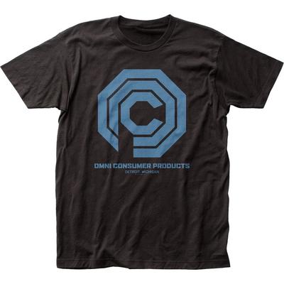 Robocop OCP T-shirt da uomo Film Classico Poliziotto di Detroit Maglietta Nuova di Zecca Nera