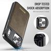 For iPhone 17 Pro Max Magnetic Case CASEME ME80 Series Leather PC TPU Phone Cover with Detachable Wallet