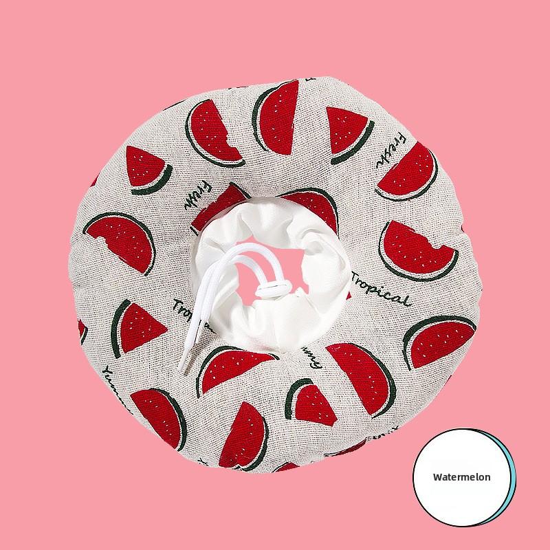 White Circle Cat Cotton Neck CoverUniversal Anti-scratch Cat and Dog Collar Protective Ring Beauty Cover Shame Ring