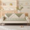 New Sofa Cushion, Universal for All Seasons, Non-slip, Anti-cat Scratch, Light Luxury, High-end Sense, Straight-row Leather Sofa Cover Cover Cloth