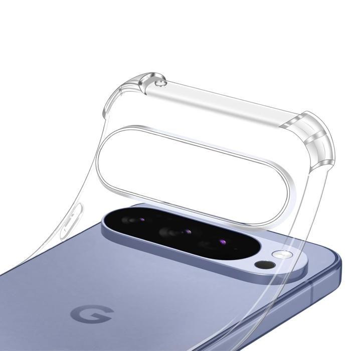 Coque pour Google Pixel 10 Pro XL - PHONILLICO - Souple - Antichoc - Transparent - Lisse
