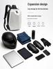 LED Motorcycle Riding Backpack - Double Shoulder Helmet & Computer Bag for Men & Women with Hard Shell
