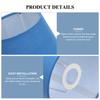 Macaron Lamp Shade Large Fabric Light Shade for Pendant Ceiling Hanging Floor Lamp Eye Protection Warm Ambience Sturdy Easy