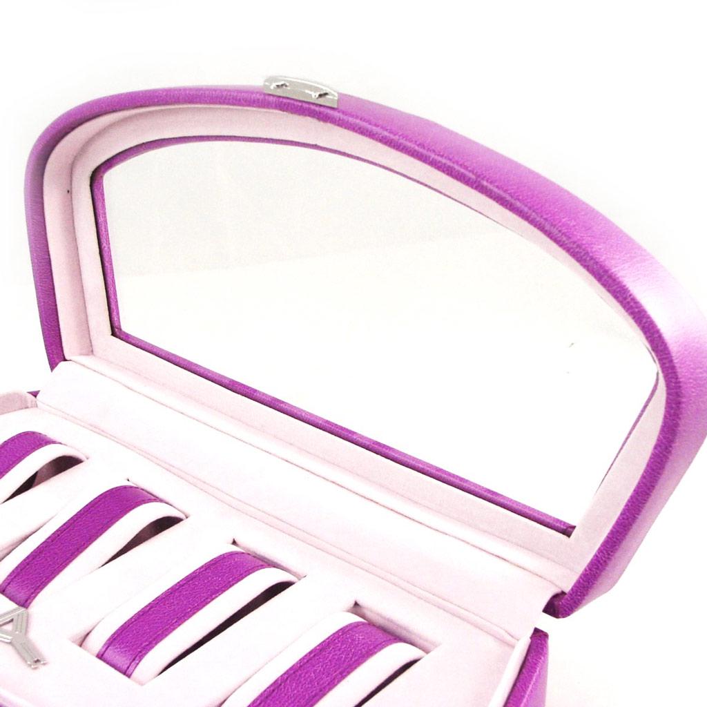 Davidt's [G5075] - Coffret 'Vienne' 4 montres myrtille - 31x8. 5x14 cm