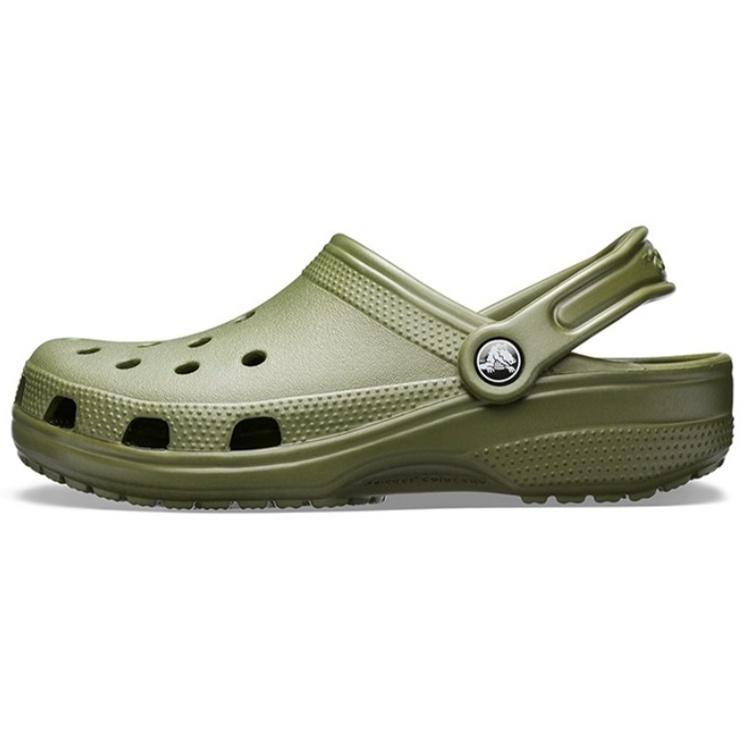 Crocs Classic Beach Unisex Army Green Sandals Men s 10001-309 EU 43-44
