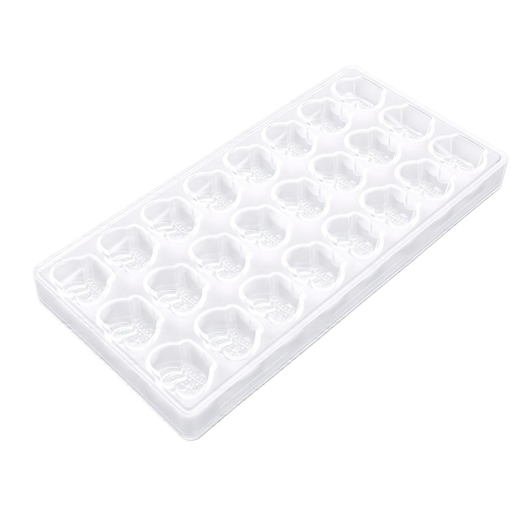 Food Grade Chocolate Mold Multi Purpose Baking Tray for Ice Cubes Jelly Pudding Candy Soap Candle Making Easy Release