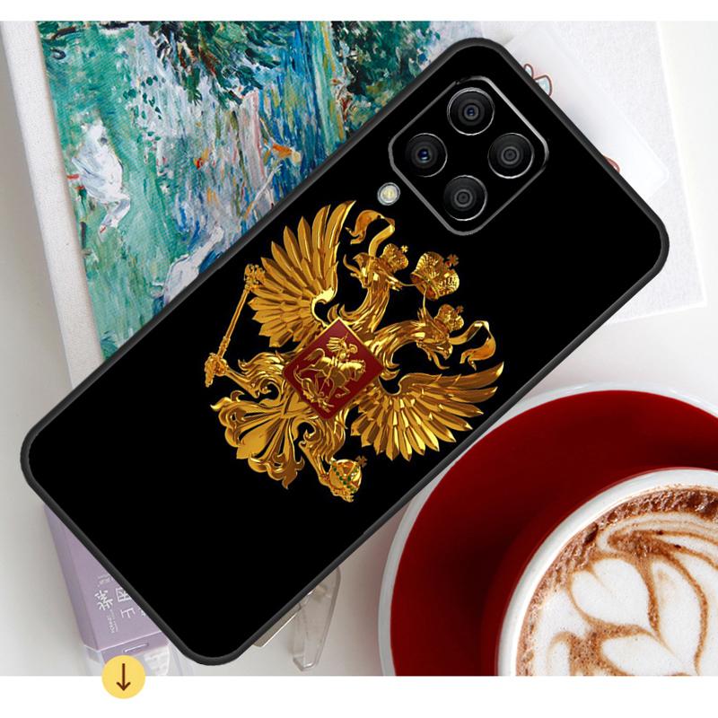 Russia Russian Coat Of Arms Case For Samsung Galaxy M13 M16 M11 M21 M31 M20 M23 M54 M14 M34 M52 M32 M12 M36 M56 M15 M55