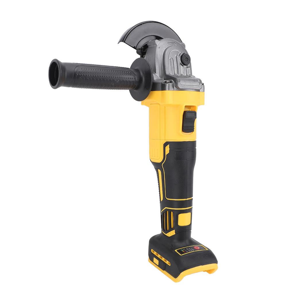 Cordless Angle Grinder 20V 6600RPM Brushless Electric 4 Speed Metal Cutting Polishing with