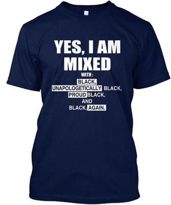 Unverfroren stolze schwarze Menschen Hist T-Shirt Hergestellt in den USA Größe S bis 5XL