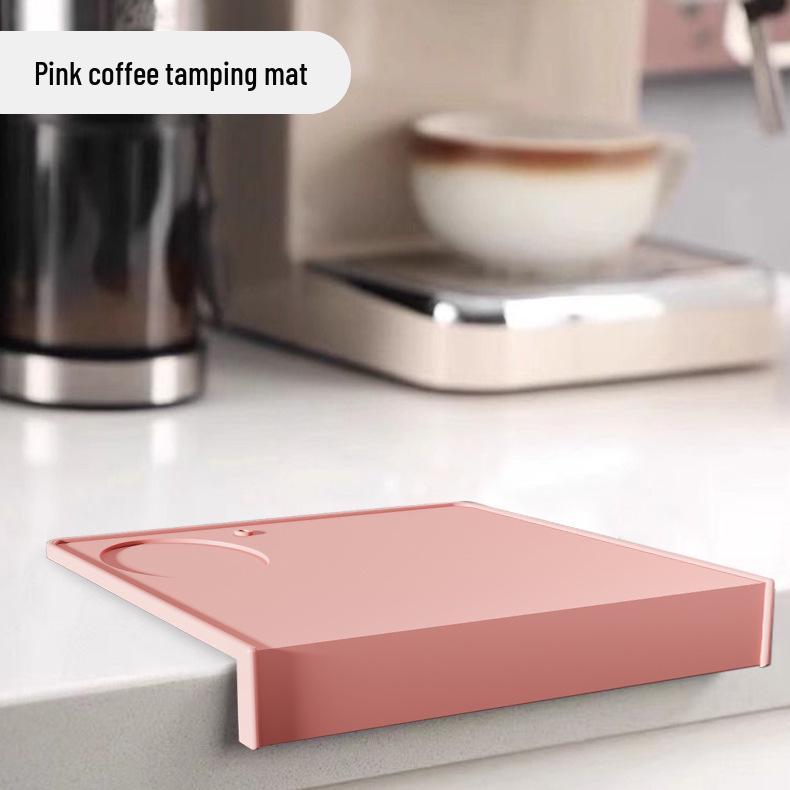 Silicone Non-Slip Coffee Tamping Mat, Coffee Corner Mat, Tamping Base Coffee Machine Accessories