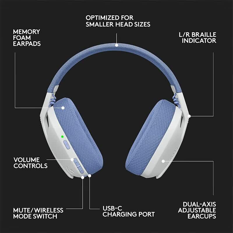 Logitech G435 Wireless Bluetooth Gaming Headset