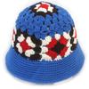 Universal Chemistry Square Blue Knit Bucket Hat