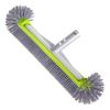 Pool Cleaning Brush Corner Cleaning Scrubber Head with Handle Wide Brush Head with Semi-spherical Bristles for Pool Wall Tile