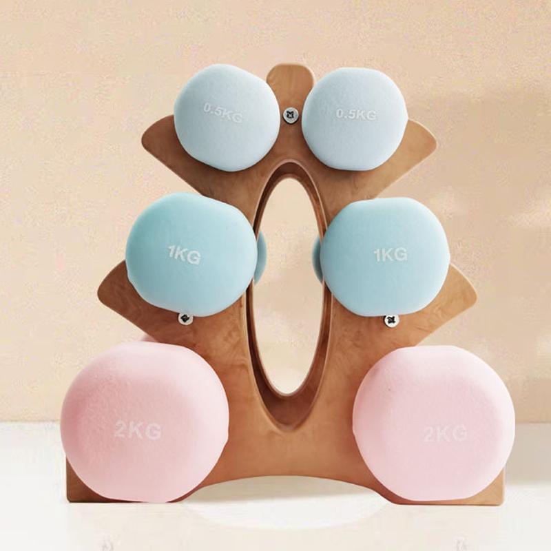 3-Tier Dumbbell Storage Rack Sturdy Fitness Dumbbell Holder & Home Gym