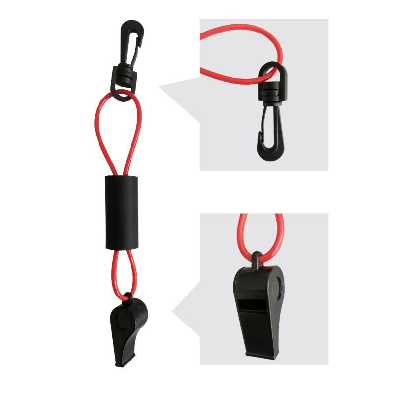 Marine Sailboats Whistle with Lanyard Portable Loud Compacts Safety Whistle for Outdoor Kayaking Boating Rafting Hiking