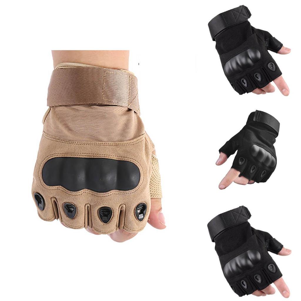 Ideal Gift Mens Tactical Half Finger Gloves For Fitness Travel And Outdoor Adventures