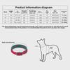 Customizable Neoprene Dog Collar: Comfortable, Non-Squeezing, Reflective Collar for Dogs of All Sizes