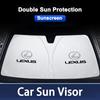 DMTZ1 Thicken Strong UV Resistance Car Sun Visor Sunshade Front Glass Sunscreen For Lexus ES RX NX LS UX LM LX GX LC RZ IS CT GS RC HS