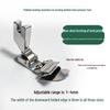 Flat Sewing Machine Hem Folder: No-Iron, Single Fold Hem Presser Foot, Full Specification Range
