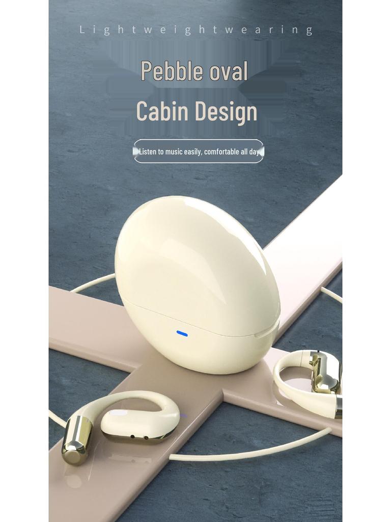 F15 Open-Ear Bluetooth 5.2 Earphones with Smart Noise Cancelling and Comfortable Fit