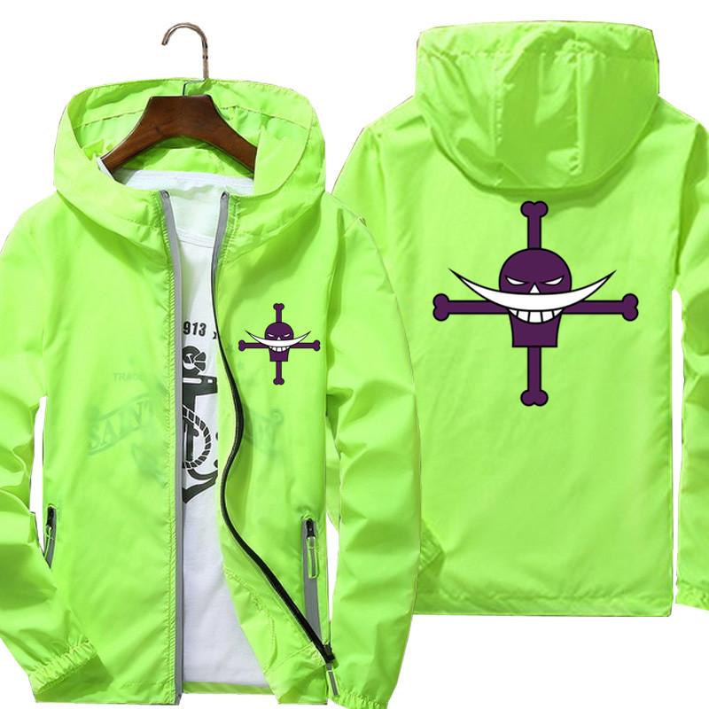 Pirate Anime Windproof and Sunscreen Thin Jacket Hooded Jacket
