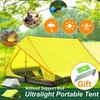 1-2 Person Outdoor Camping Tent Repellent Net Tent Backpacking Solo Camping Tents NEW Ultralight Summer Double Door Mesh Tent