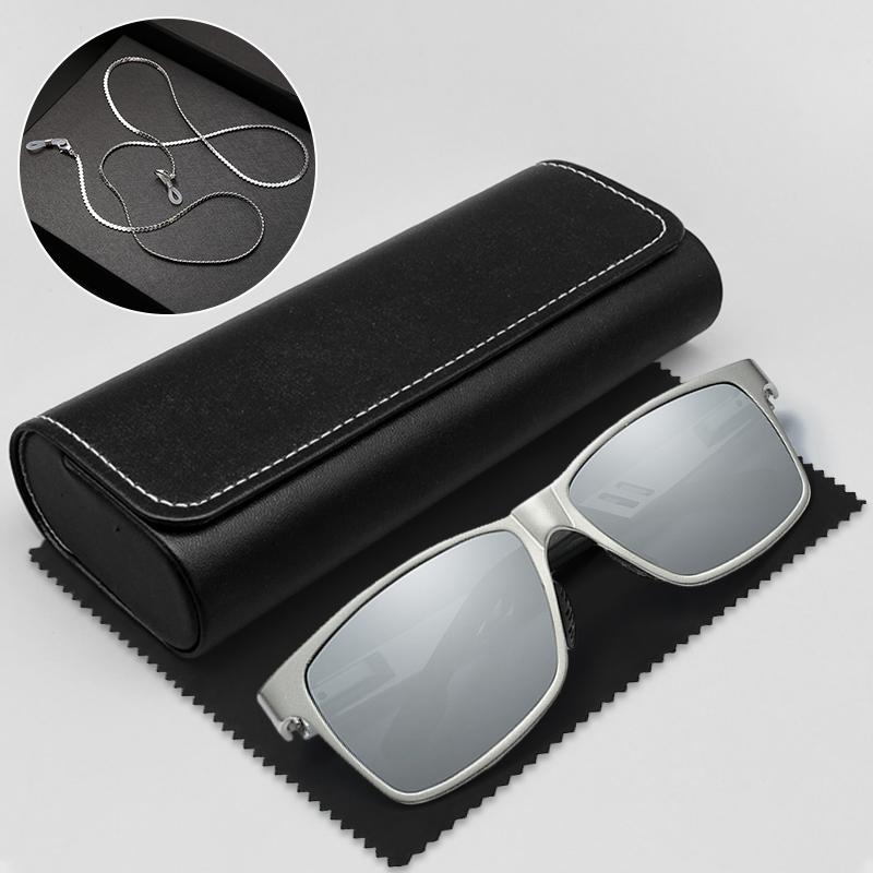 Men'S Outdoor Sunglasses Vintage Luxury Colorful Film Sun Glasses Travel Fishing Driving Sunglass With Box And Cloth