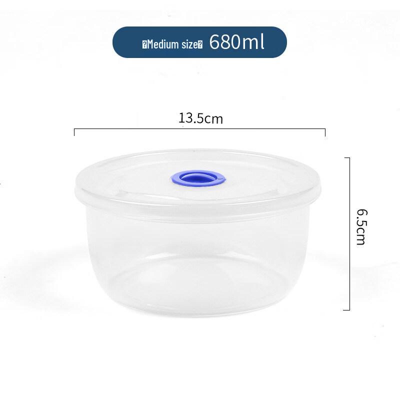 ZISIZ Round Microwaveable Food Container