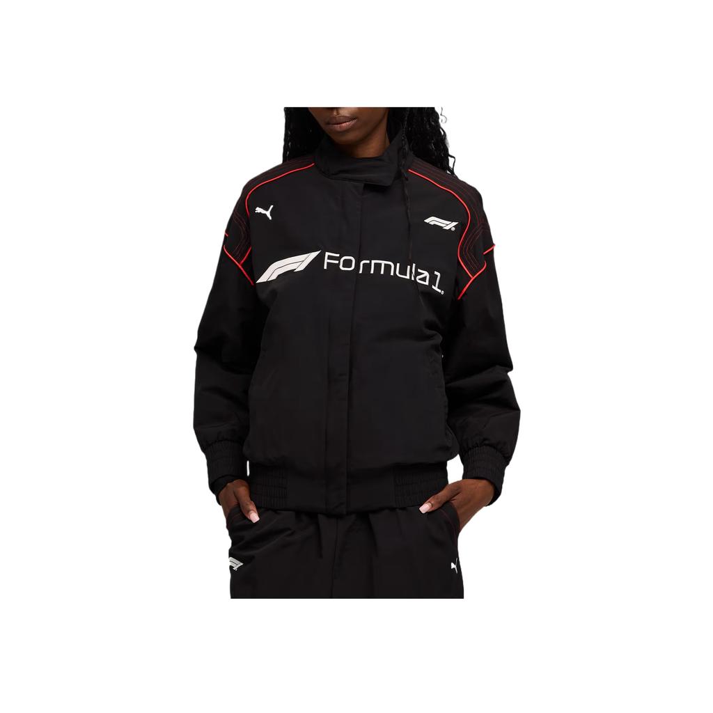 Puma Lifestyle Solid Striped Long Sleeve Jacket Women Jackets 633166-01
