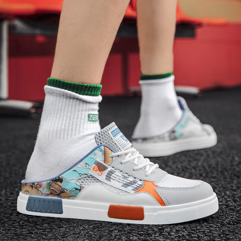 Men's Sneakers Fashion Canvas Shoes For Men Summer Comfortable Flat Casual Sneakers Shoes Male Trend