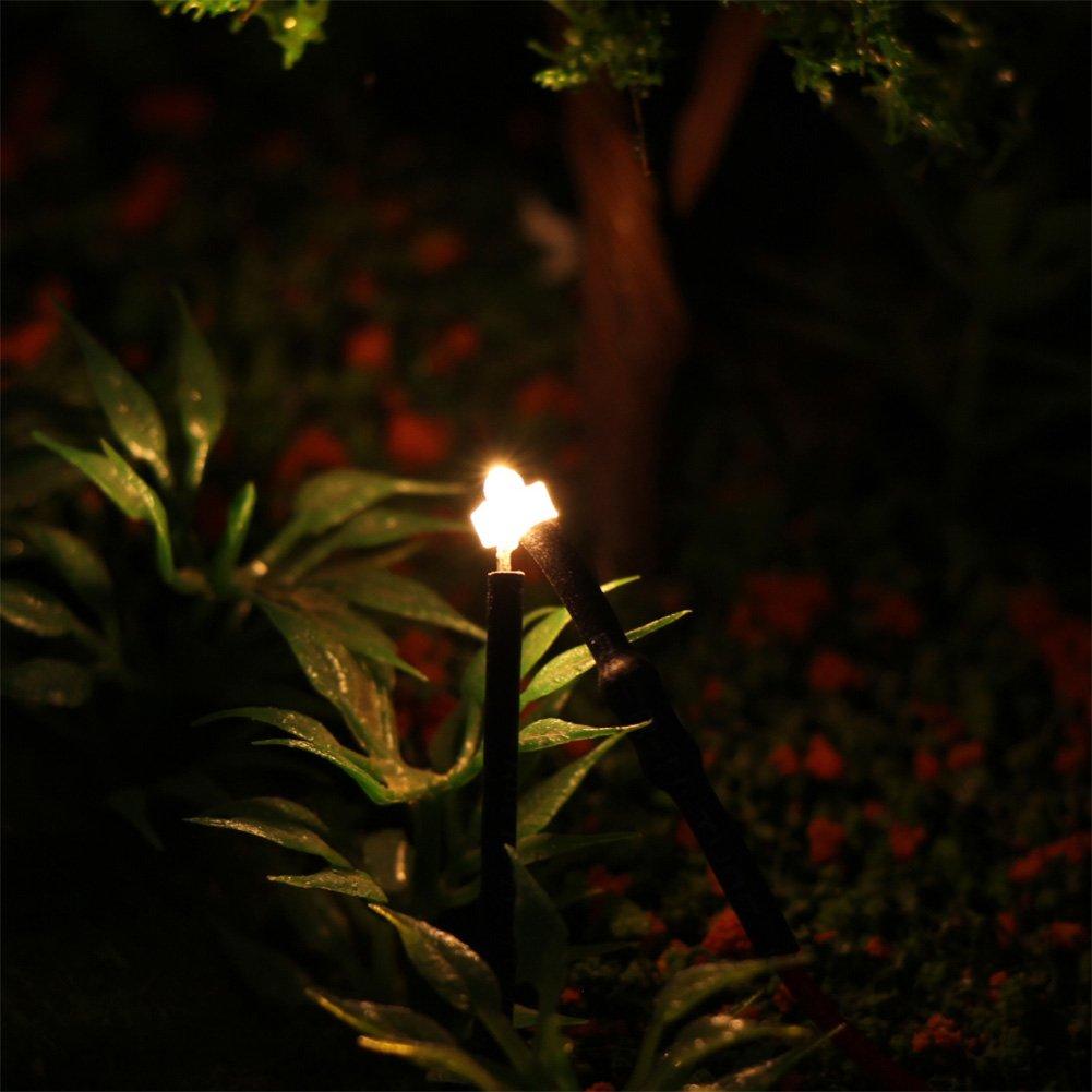 Warm White Chip LEDs with Wiring and Resistors for Diorama Model and More 20-Pack 1.8mm Lighting, Trains, Railways, Buildings,