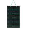 Wall Hanging Shoe Charms Organizer Multifunctional Large Badge Storage Holder 180 Holes Portable Brooch Display Stand