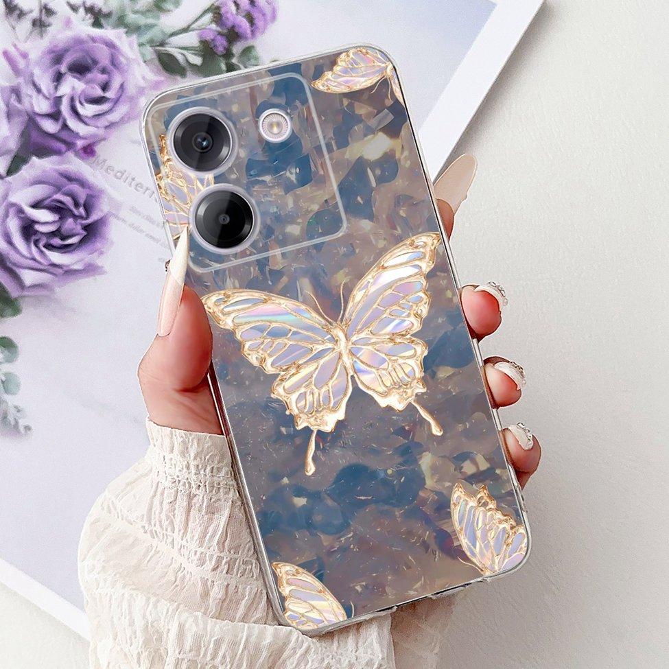 For Xiaomi Poco M7 Pro 5G Case Clear Fashion Luxury Cartoon Funny Cool Painted Soft Phone Case For Poco M7 Pro 5G Back Cover