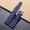 20mm 22mm Tropical Silicone Watch Band Quick Release Watchband Soft Rubber Smart Watch Strap Breathable for Seiko for Citizen