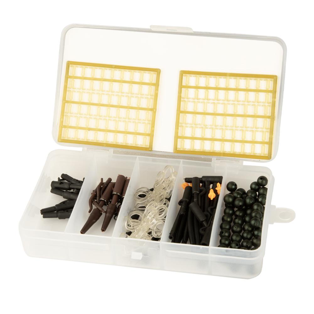 FTK 125pcs Carp Fishing Feeder Tool Set for Carp Fishing Binding Tools