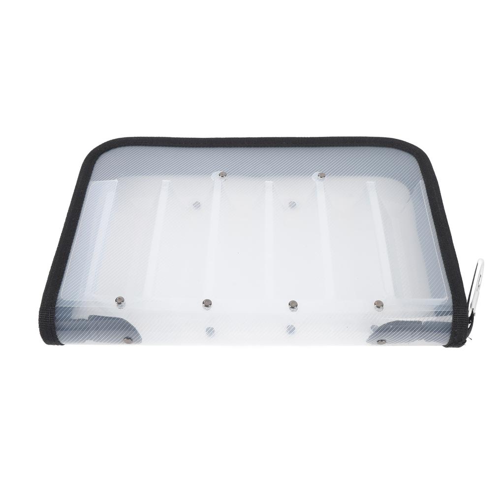 Torba na przynęty wędkarskie Przezroczysta Przenośna Wodoodporna 12 przegródek z haczykiem Pojemnik na sprzęt wędkarski