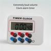 Plastic Count Down Timer For Home Baking Plastic Body Digital Kitchen Timer With Magnetic Backing Accurate Clock