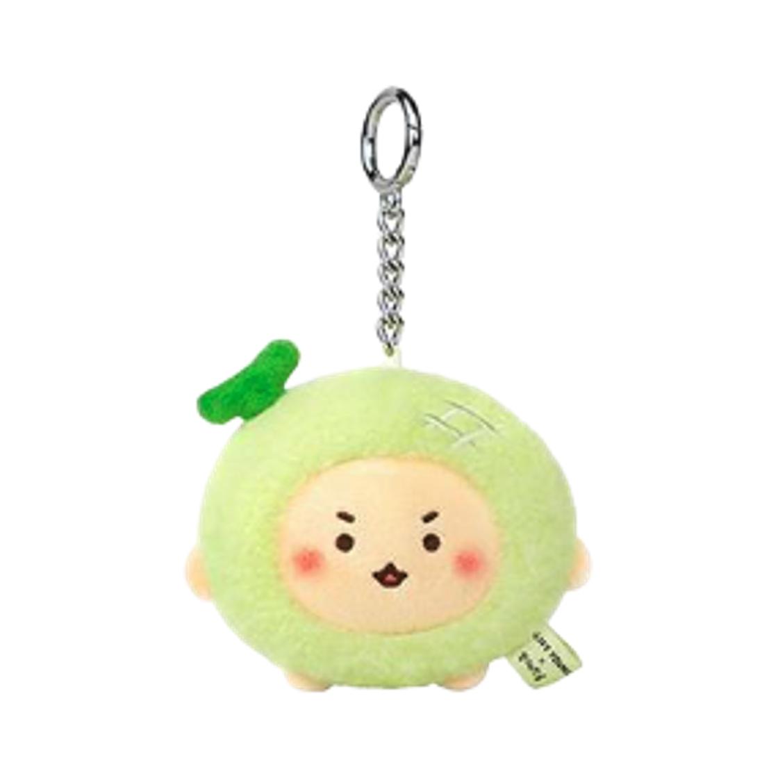 Olive Young x Manggeojin Bear Doll Keyring Melon ONE SIZE