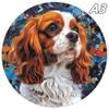 Non-Toxic Jigsaw Animals Wooden Puzzle For Kids And Adults Wooden Crafts Colorful And Round Shaped Tiger Rabbit Cat Wood Craft Toys