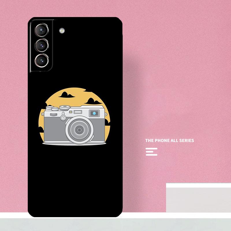 Classic Camera Lens Phone Case For Samsung Galaxy S25 S26 Ultra S20 S21 S22 S23 S24 Plus S10 S25 FE Cover Coque
