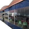 Transparent PVC Rainproof Tarpaulin Curtain - Outdoor Thickened Waterproof Canopy