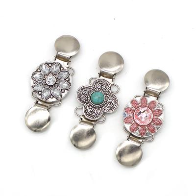 Turquoise Sweater Clip Fashion Brooch Scarf Buckle Ladies Anti -Failure Corsage