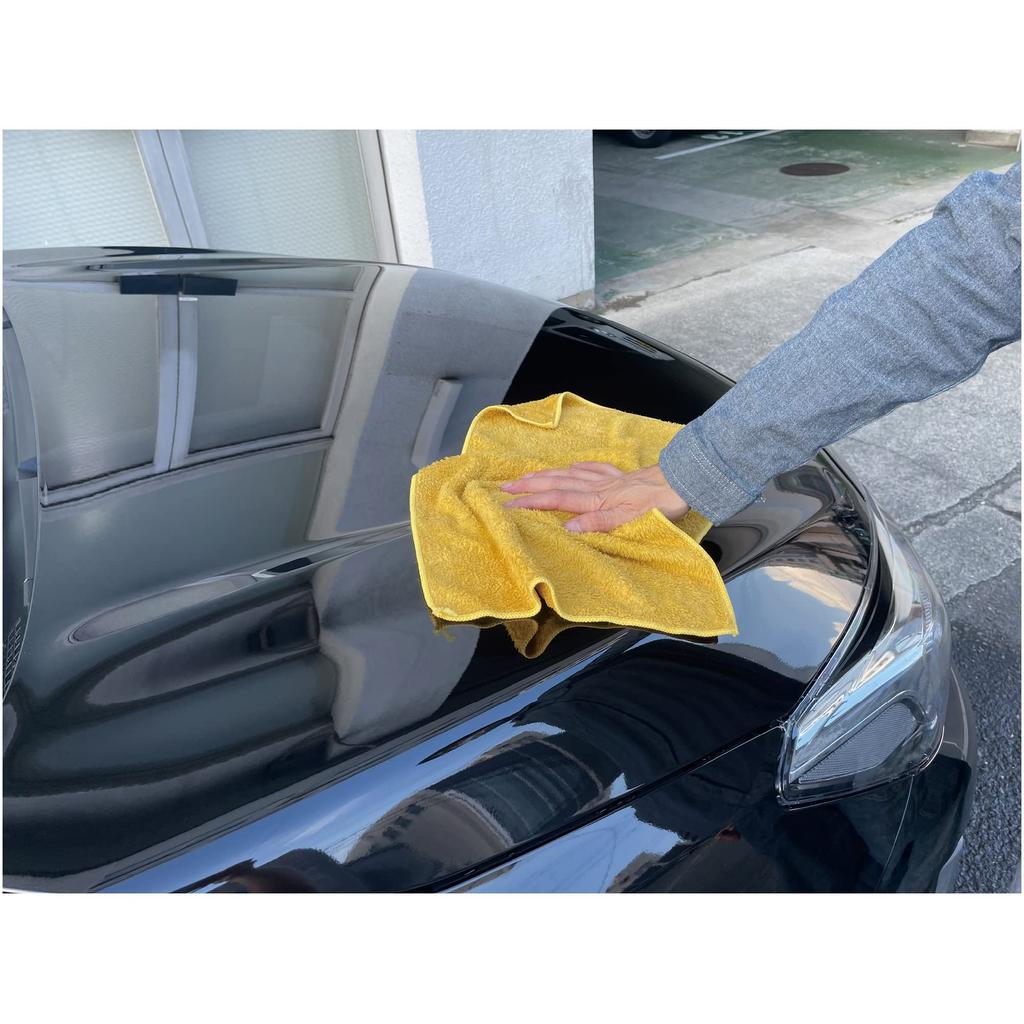 SIGNET Absorbent, Quick-Drying Microfiber Towels for Car Washing and Cleaning, 1kg Assortment Set (85117)