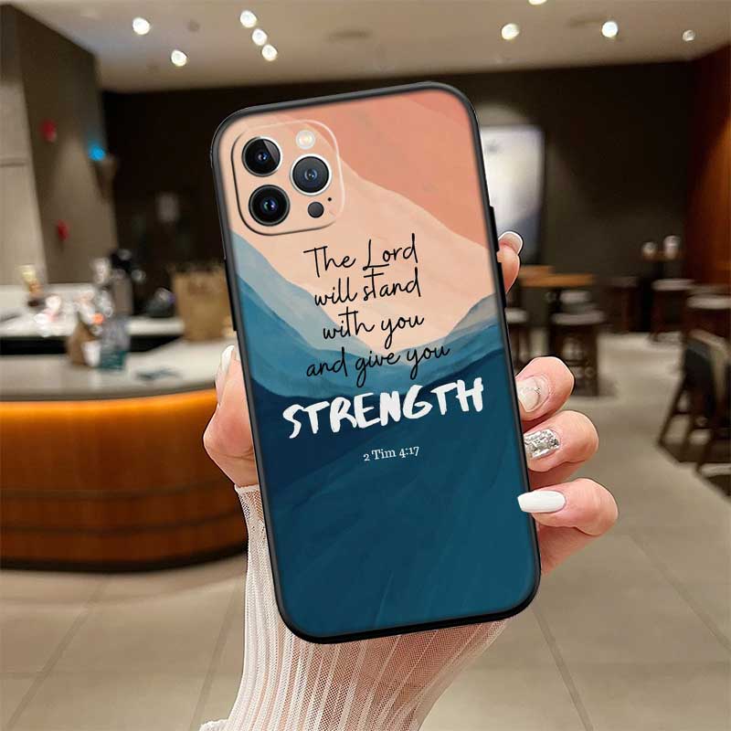 NH9 Bible Verse Jesus Christ New High-End Shell Phone Case for Redmi Note 10 11 12 Pro Max 10S 10C 10T 11A 11S 12S 12C