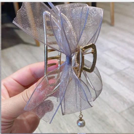High-End Large Metal Claw Hair Clip for Women - Elegant Updo Accessory